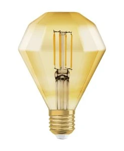 Osram 40W ES LED Vintage Diamond Light Bulb