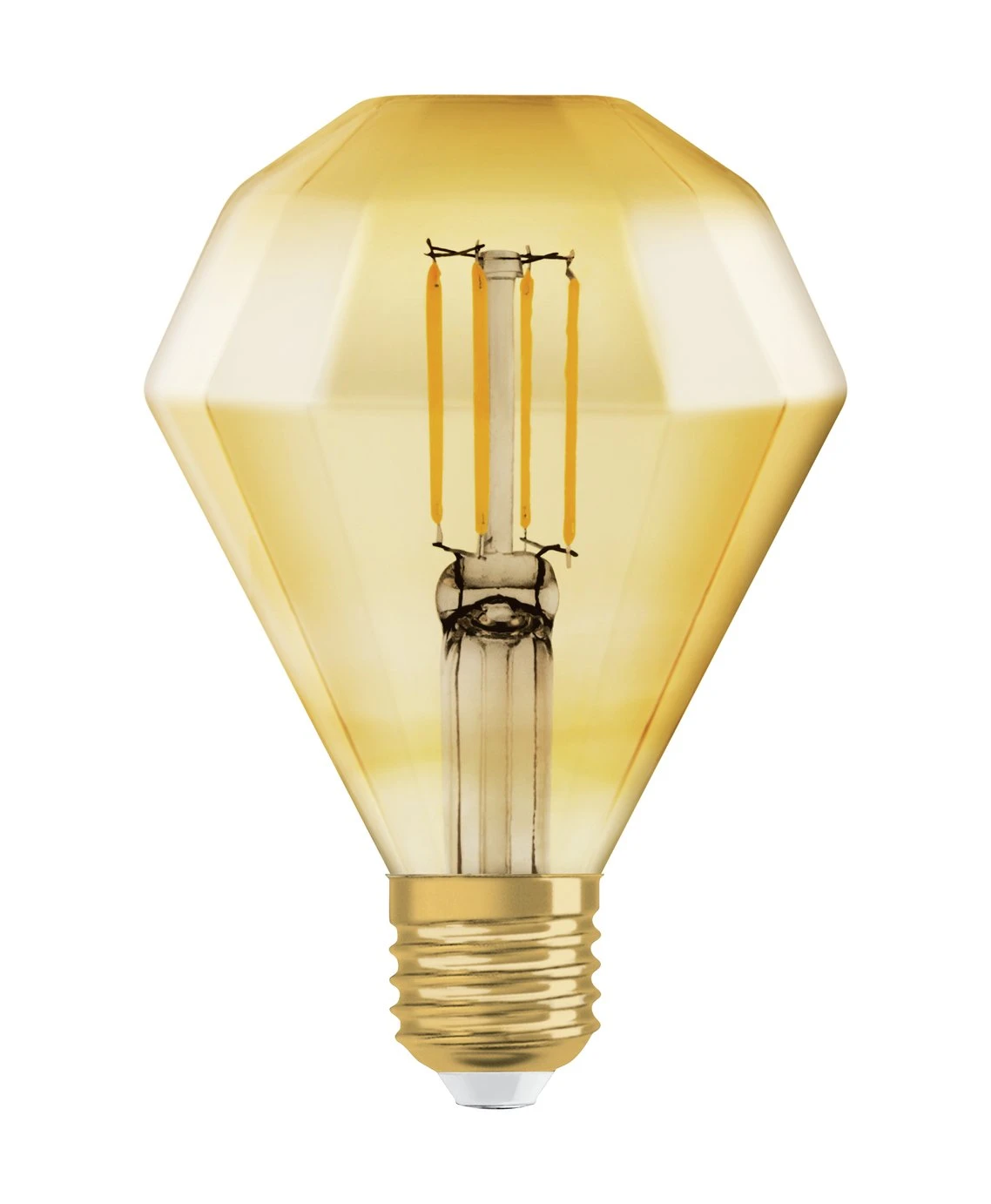Osram 40W ES LED Vintage Diamond Light Bulb 3 Osram 40W ES LED Vintage Diamond Light Bulb