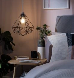 Habitat Kanso Wire Pendant Shade - Black -Habitat shop 9199462 R Z001C