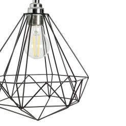 Habitat Kanso Wire Pendant Shade - Black -Habitat shop 9199462 R Z003A