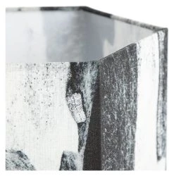 Habitat Whiteleaf Printed Column Floor Lamp - Black & White 16 Habitat Whiteleaf Printed Column Floor Lamp - Black & White -Habitat shop 9201910 R Z002A