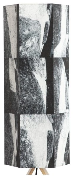 Habitat Whiteleaf Printed Column Floor Lamp - Black & White 19 Habitat Whiteleaf Printed Column Floor Lamp - Black & White -Habitat shop 9201910 R Z005A