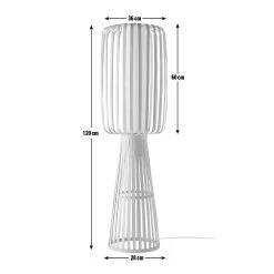 Habitat Achille Japonica Floor Lamp - Ash -Habitat shop 9202270 R E001