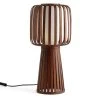 Habitat Achille Bamboo Table Lamp - Walnut & White -Habitat shop 9202414 R Z001A