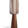 Habitat Achille Floor Lamp - Walnut -Habitat shop 9202483 R Z001A