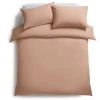 Habitat Stonewashed Cotton Plain Blush Bedding Set - Double -Habitat shop 9209101 R Z001A