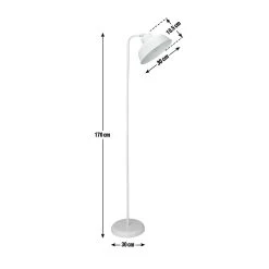 Habitat Benson Floor Lamp - Mustard -Habitat shop 9210114 R Z020A