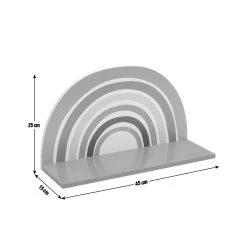 Habitat MDF Rainbow Wall Shelf - Multicoloured -Habitat shop 9310272 R Z001E