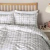 Habitat Spot Print Grey Bedding Set - Single -Habitat shop 9311350 R Z001A