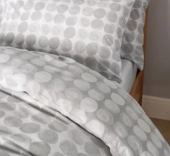 Habitat Spot Print Grey Bedding Set - Single -Habitat shop 9311350 R Z005A