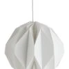 Habitat Kura Origami 36cm Paper Shade - White