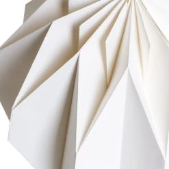 Habitat Kura Origami 36cm Paper Shade - White -Habitat shop 9332487 R Z002A