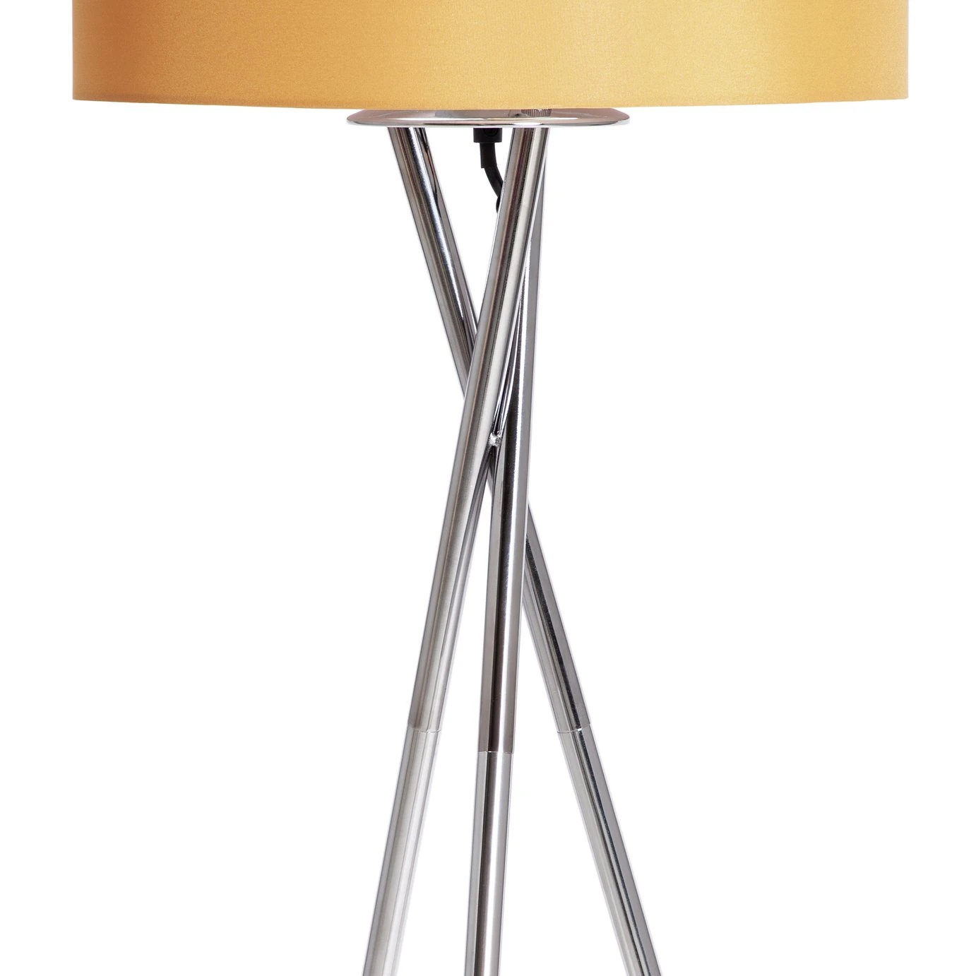 Habitat Tripod Floor Lamp - Mustard And Chrome 6 Habitat Tripod Floor Lamp - Mustard And Chrome - Image 4