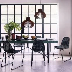 Habitat Achille Plywood Pendant Shade - Walnut -Habitat shop 9361025 R Z002C