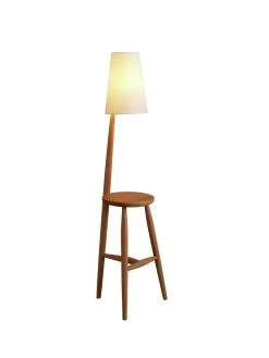 Habitat Wallace Complete Floor Lamp - Oak