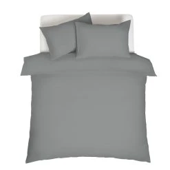 Habitat Cool Tencel Cotton Dove Grey Bedding Set - Single -Habitat shop 9376113 R Z002A