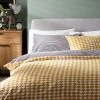 Habitat Cotton Scallop Yellow Reversible Bedding Set -Double -Habitat shop 9377428 R Z001A