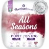 Slumberdown All Seasons 4.5 Tog Duvet - Single 2 Slumberdown All Seasons 4.5 Tog Duvet - Single -Habitat shop 9379048 R Z001A