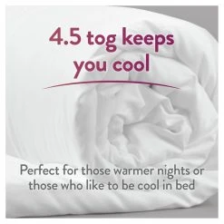 Slumberdown All Seasons 4.5 Tog Duvet - Single -Habitat shop 9379048 R Z006A