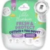 Slumberdown Anti Bacterial 4 Tog Kids Duvet - Toddler -Habitat shop 9379385 R Z001A