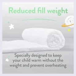 Slumberdown Anti Bacterial 4 Tog Kids Duvet - Toddler -Habitat shop 9379385 R Z005A