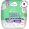 Slumberdown Anti Bacterial 4.5 Tog Kids Duvet - Single