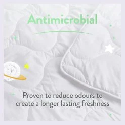 Slumberdown Anti Bacterial 4.5 Tog Kids Duvet - Single -Habitat shop 9379392 R Z008A