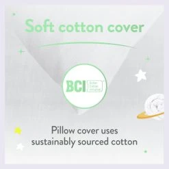 Slumberdown Anti Bacterial Soft Support Pillow - Toddler -Habitat shop 9379426 R Z003A