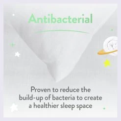 Slumberdown Anti Bacterial Soft Support Pillow - Toddler -Habitat shop 9379426 R Z006A