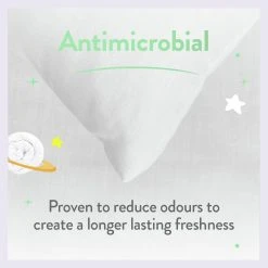 Slumberdown Anti Bacterial Soft Support Pillow - Toddler -Habitat shop 9379426 R Z007A