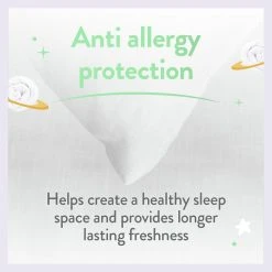 Slumberdown Anti Bacterial Soft Support Pillow - Toddler -Habitat shop 9379426 R Z008A