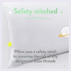 Slumberdown Anti Bacterial Soft Support Pillow - Toddler -Habitat shop 9379426 R Z009A