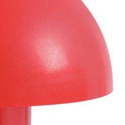 Habitat Ngami Mushroom Aluminium LED Touch Table Lamp-Orange -Habitat shop 9381672 R Z002A