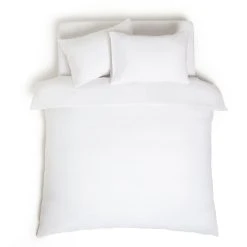 Habitat Cool Tencel Cotton Plain White Bedding Set - Single -Habitat shop 9381885 R Z002A