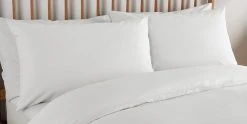 Habitat Cool Tencel Cotton Plain White Bedding Set - Single -Habitat shop 9381885 R Z003A