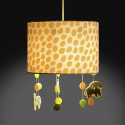 Habitat Kids Drum Dash Print & Hanging Animal Ceiling Shade -Habitat shop 9382475 R Z001C