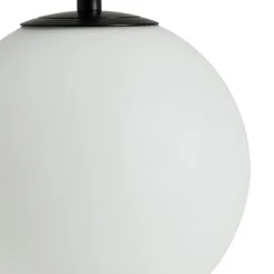 Habitat Sagara Opal Shelf Floor Lamp - Black -Habitat shop 9401318 R Z002A