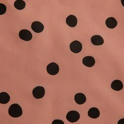 Habitat Cotton Dot Penny Pink & Black Bedding Set - Single -Habitat shop 9401882 R B001