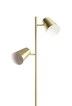 Habitat Iras Brass 2 Light Floor Lamp - Gold -Habitat shop 9404834 R Z005A