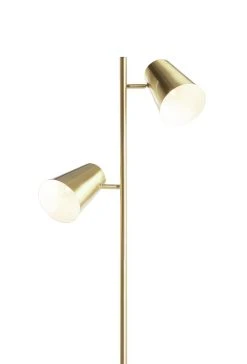 Habitat Iras Brass 2 Light Floor Lamp - Gold -Habitat shop 9404834 R Z006A