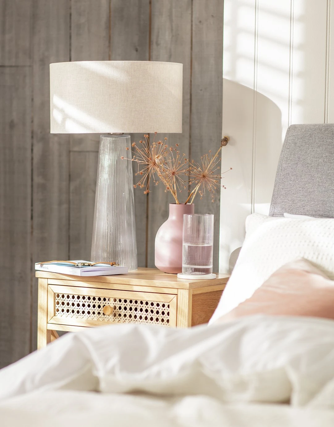 Habitat Le Marais Ribbed Glass Table Lamp Base Only - Clear 8 Habitat Le Marais Ribbed Glass Table Lamp Base Only - Clear - Image 6