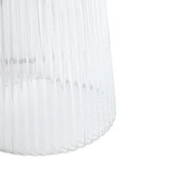 Habitat Le Marais Ribbed Glass Table Lamp Base Only - Clear 11 Habitat Le Marais Ribbed Glass Table Lamp Base Only - Clear -Habitat shop 9404968 R Z003A