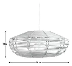 Habitat Mariana Rattan Pendant Shade - Bamboo -Habitat shop 9404975 R E001