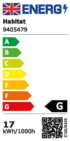 Habitat Spiral LED Tripod Floor Lamp - Chrome -Habitat shop 9405479 R A001