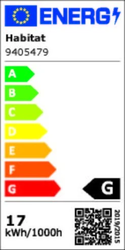 Habitat Spiral LED Tripod Floor Lamp - Chrome -Habitat shop 9405479 R A002