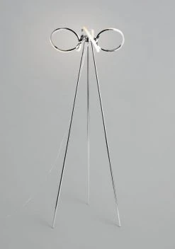 Habitat Spiral LED Tripod Floor Lamp - Chrome -Habitat shop 9405479 R Z001C