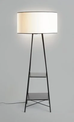 Habitat Thasia Floor Lamp - Black And White 12 Habitat Thasia Floor Lamp - Black And White -Habitat shop 9405730 R Z001C