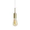 Habitat Lockie Brushed Brass Pendant Ceiling Light - Gold 1 Habitat Lockie Brushed Brass Pendant Ceiling Light - Gold -Habitat shop 9406179 R Z001A
