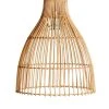 Habitat Camillo Rattan Midi Pendant Shade - Natural
