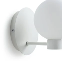 Habitat Opal Glass Wall Light - White -Habitat shop 9406234 R Z002C